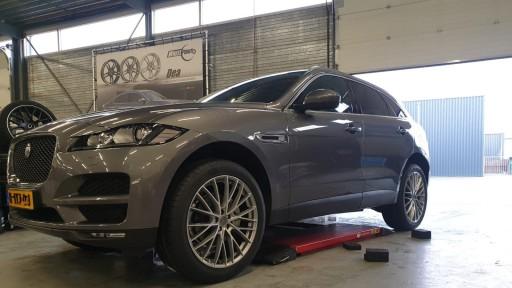 Jaguar F-Pace met 21 inch MAK Speciale velgen