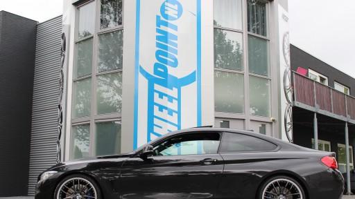 BMW 4-serie met 20 inch Breyton GTP Race