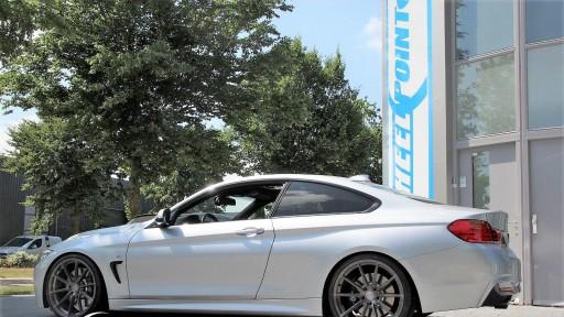 BMW 4-serie met 20 inch Ispiri FFR1 brushed carbon titanium