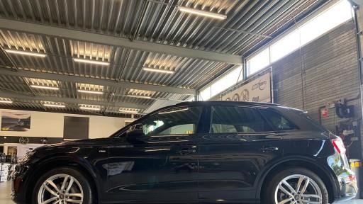 Audi Q5 met 20 inch GMP Atom silver