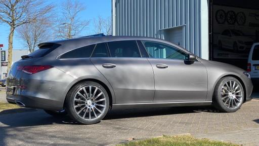 Mercedes CLA Shooting Brake met 19 inch Mille Miglia MM047 velgen