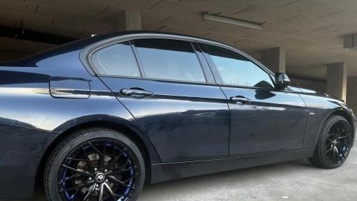 BMW 3-serie met 19 inch 79wheels SV-C black blue barrel