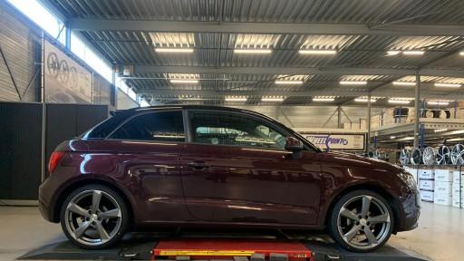 Audi A1 met 18 inch GMP Ican MGM