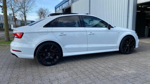 Audi A3 8V limo met 19 inch GMP Gunner black