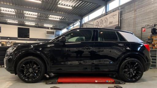 Audi Q2 met 19 inch GMP Atom black