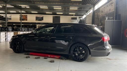 Audi RS6 met 20 inch GMP Gunner black velgen