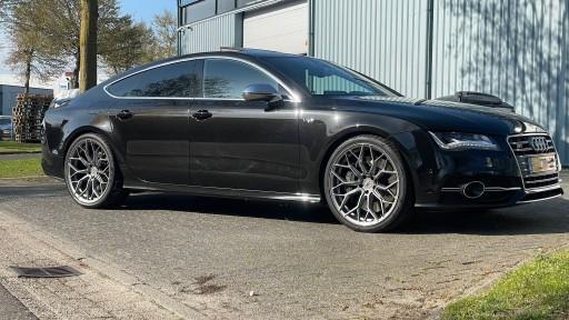 Audi S7 met 21 inch Wheelforce HE1.FF velgen