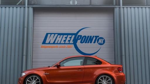 BMW 1M Coupe met 19 inch Vossen VFS-1