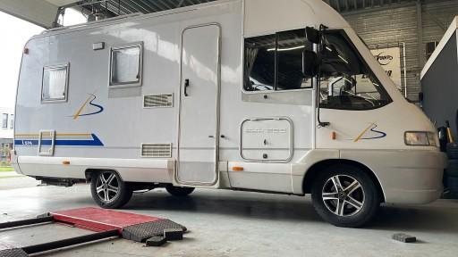 Fiat Ducato camper met 15 inch CW Wheels CWD velgen