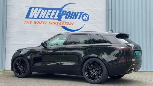 Range Rover Velar met 22 inch GMP Coventry black velgen