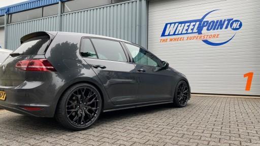 VW Golf 7 GTD met 19 inch Concaver CVR1 carbon graphite velgen