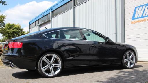 Audi A5 met 20 inch GMP Paky silver.JPG